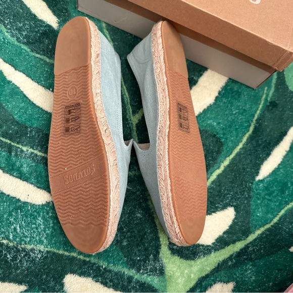 NEW flamingo Soludos slip on shoes sz 10 - Picture 4 of 7